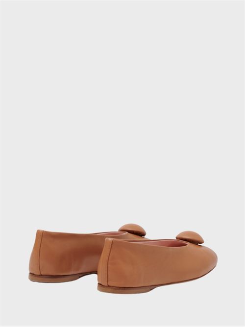 Ballerina in nappa con cabochon rivestito FABIANA FILIPPI | ASD266A807M0161264